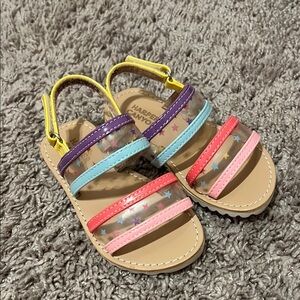 Harper Canyon Rainbow Toddler Sandals